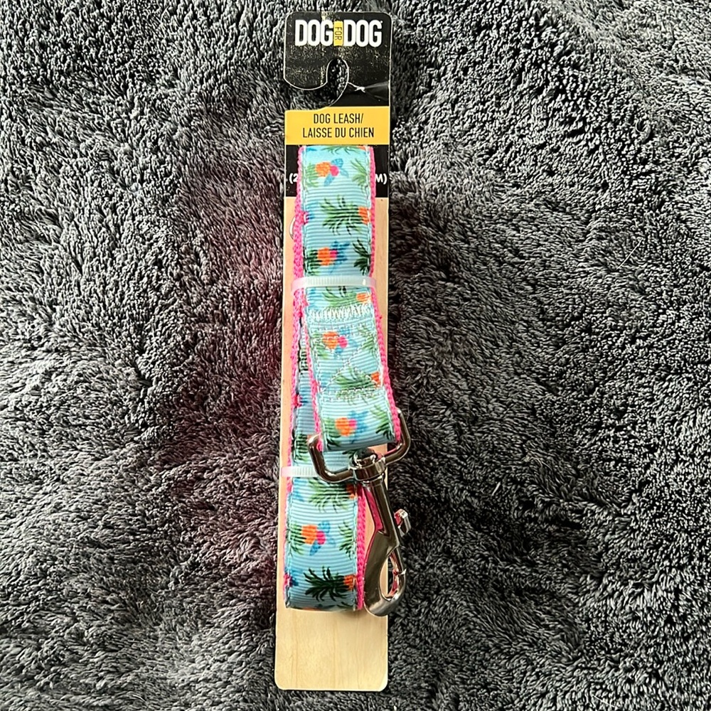 NWT Dog for Dog Dog Leash - Pineapple Print - 6 Feet